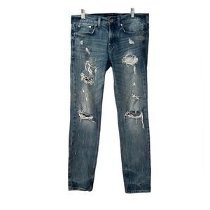 PacSun Los Angeles skinny jeans women’s 29 x 30 destroyed distressed